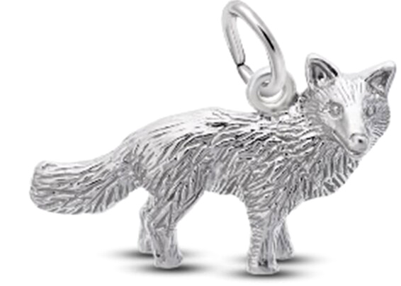 FOX animal 925 silver charm